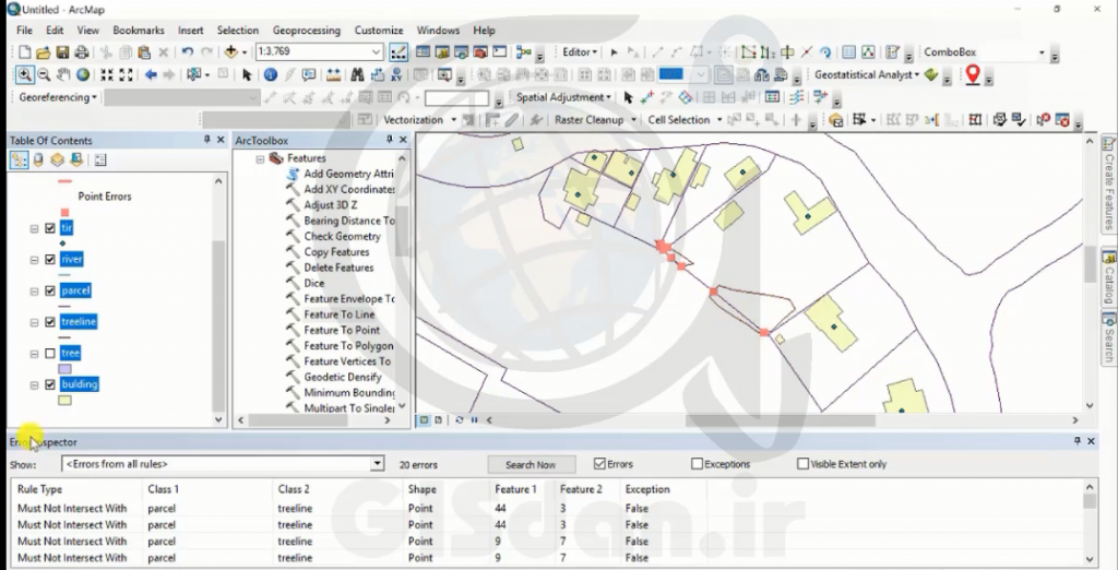 GISdan ready in ArcGIS